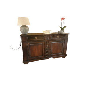 Dressoir Met Spiegel (Teak)