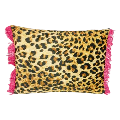 Velvet Leopard Pillow 30X45