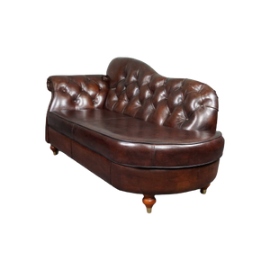 Waanzinnige Schapenleren Chesterfield Chaise Lounge