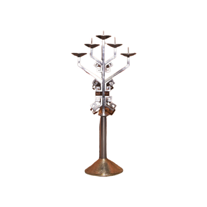 Xl Brutalist Candle Holder 115 Cm With Hammerd Feet