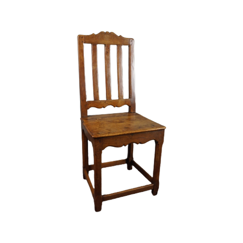 Zeer Sprekende Antieke Engelse Begin 19E Eeuw Side Chair